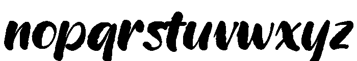 Wildwritten Alt A Extra Italic Font LOWERCASE