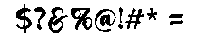 Wildwritten Alt A Extra Font OTHER CHARS