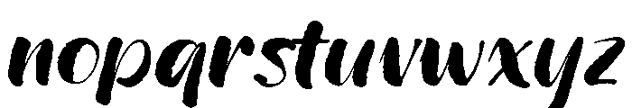 Wildwritten Alt A Italic Font LOWERCASE