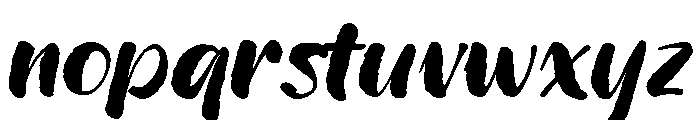 Wildwritten Alt A Plus Italic Font LOWERCASE