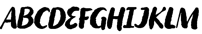 Wildwritten Alt A Ultra Italic Font UPPERCASE