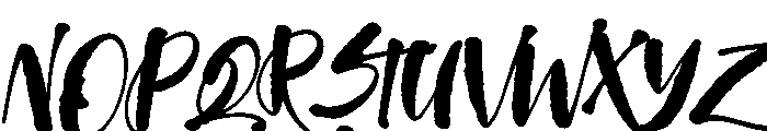 Wildwritten Alt B Extra Italic Font UPPERCASE