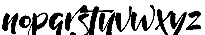 Wildwritten Alt B Extra Italic Font LOWERCASE