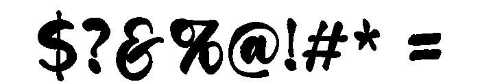 Wildwritten Alt B Ultra Font OTHER CHARS