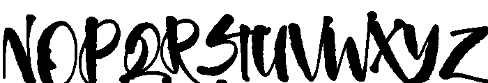 Wildwritten Alt B Ultra Font UPPERCASE
