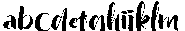 Wildwritten Alt B FONT