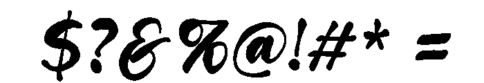 Wildwritten Alt C Extra Italic Font OTHER CHARS
