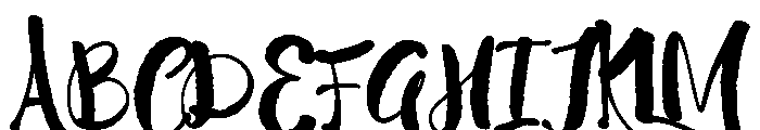 Wildwritten Alt C Extra Font UPPERCASE