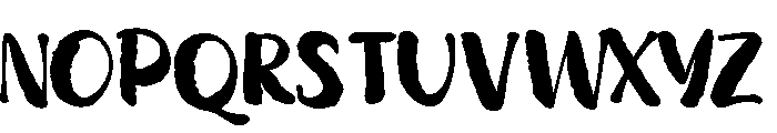 Wildwritten Extra Font UPPERCASE