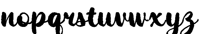 Wildwritten Extra Font LOWERCASE