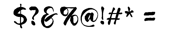 Wildwritten Plus Font OTHER CHARS
