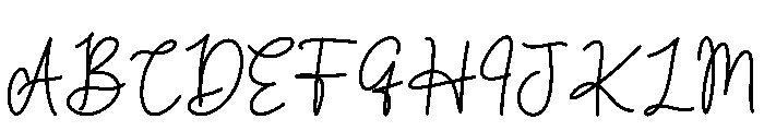 Wilkinson Regular Font UPPERCASE