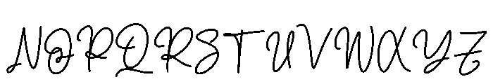 Wilkinson Regular Font UPPERCASE