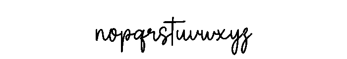 Wilkinson Regular Font LOWERCASE