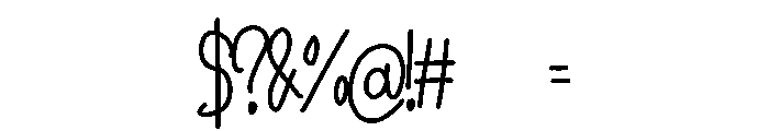 Will be Font OTHER CHARS