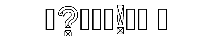 Willard Regular Font OTHER CHARS