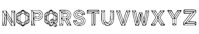 Willard Regular Font UPPERCASE