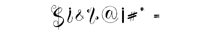 Williana Font OTHER CHARS