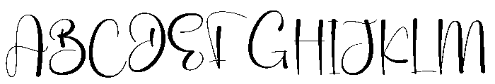Williana Font UPPERCASE