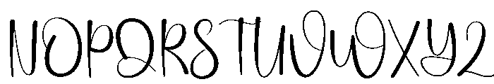 Williana Font UPPERCASE