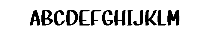 Willing Ghost Font UPPERCASE