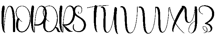 Williyam Birthday Font UPPERCASE