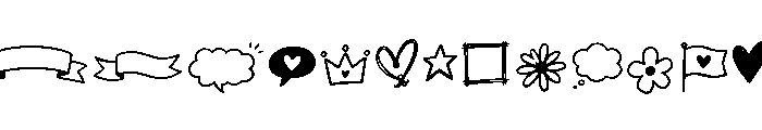Willow Charm Extra Font UPPERCASE