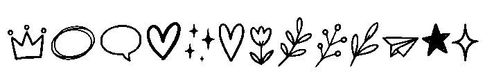 Willow Charm Extra Font UPPERCASE