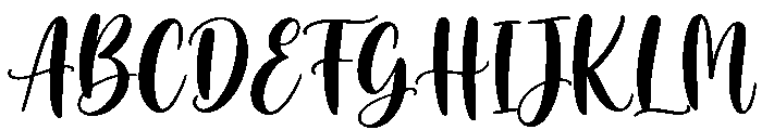 Willow Charm Regular Font UPPERCASE