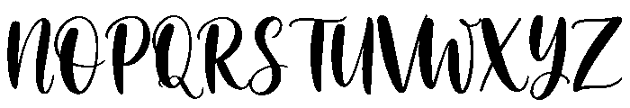 Willow Charm Regular Font UPPERCASE