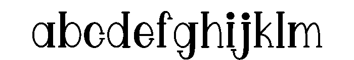 Willow Press Vintage Serif FONT