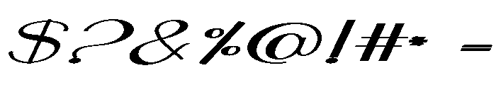 WillowChantya Font OTHER CHARS