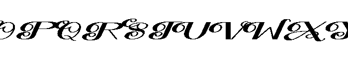 WillowChantya Font UPPERCASE