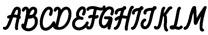 Willowlane Regular Font UPPERCASE