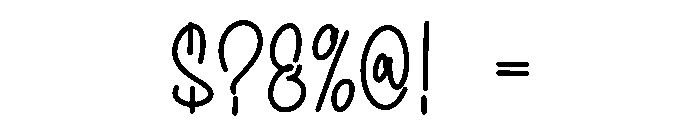 Wilmine Font OTHER CHARS