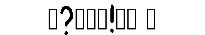 Wilmington Regular Font OTHER CHARS