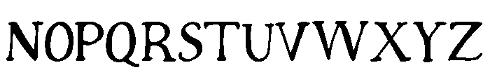 Wils Font UPPERCASE