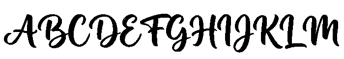 Wilson Regular Font UPPERCASE