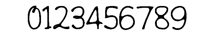 Wimora  Regular Font OTHER CHARS