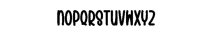 Winch Retro Font LOWERCASE