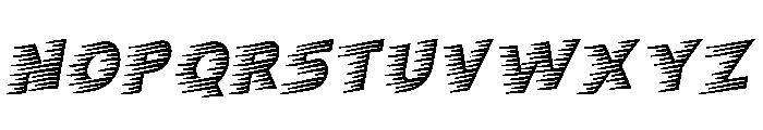 Wind Race Font UPPERCASE