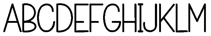 Window Pane Font UPPERCASE