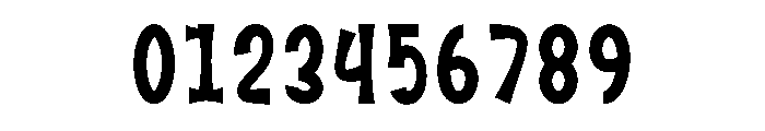 Window Silhouette Font OTHER CHARS