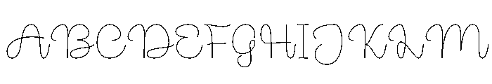 Windows Script Font UPPERCASE