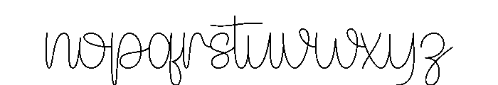 Windows Script Font LOWERCASE
