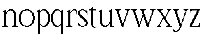 Windraw Aesthetic Regular Font LOWERCASE