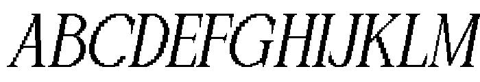 WindrawAesthetic-Italic Font UPPERCASE