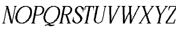 WindrawAesthetic-Italic Font UPPERCASE