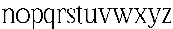 WindrawAesthetic-Regular Font LOWERCASE