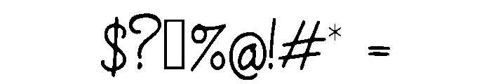 Windstorm Font OTHER CHARS
